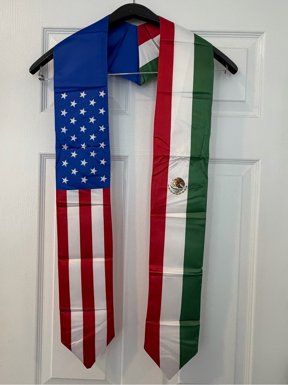 UNISEX Mexican/American Stole for GRADUATION/NATURALIZATION